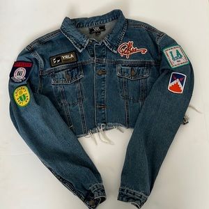 Cropped Denim Jacket